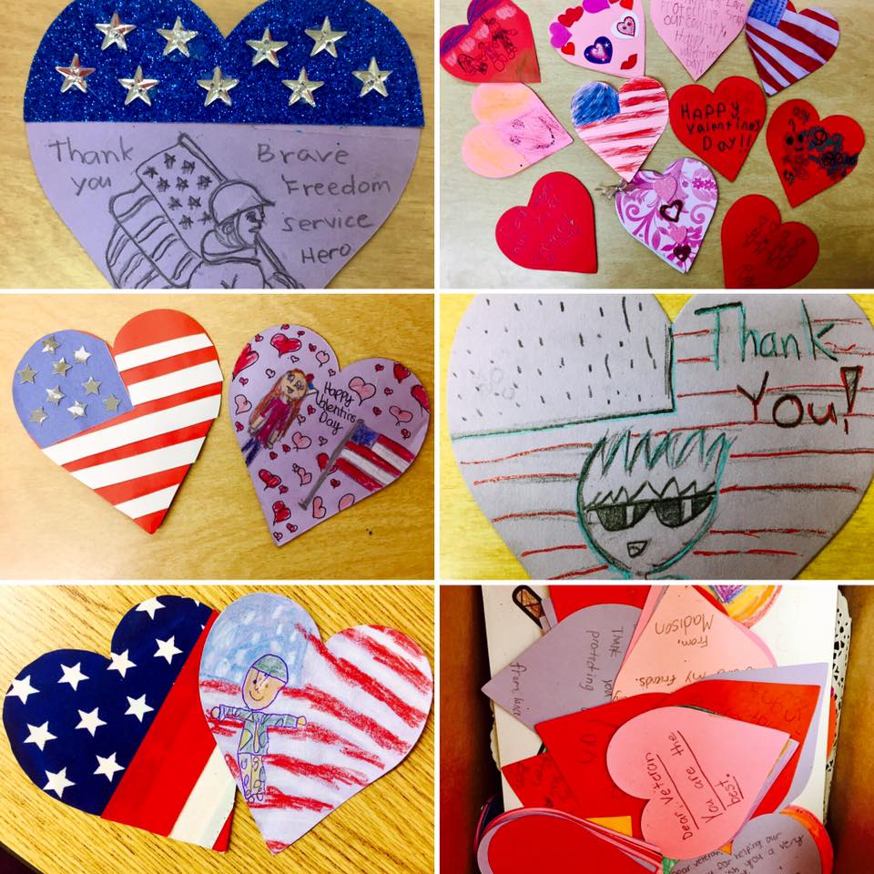 spreading love this valentine's day - soldiers' angels